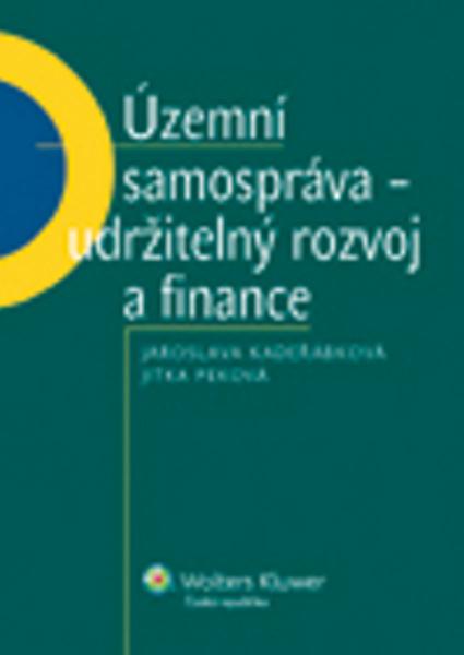 Územní samospráva - udržitelný rozvoj a finance - 978-80-7357-910-4