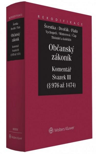 Občanský zákoník Komentář - 978-80-7478-546-7