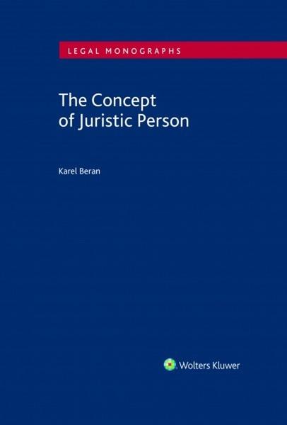 The Concept of Juristic Person - 978-80-7598-188-2