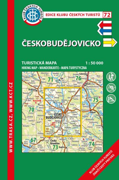 KČT 72 Českobudějovicko 1:50 000 - 9788073245566
