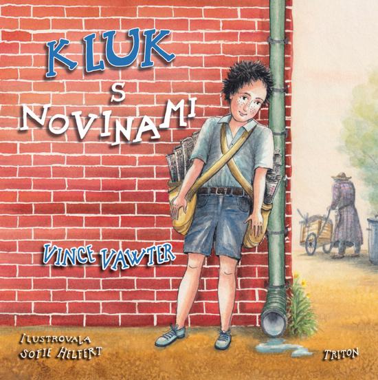 Levně Kluk s novinami