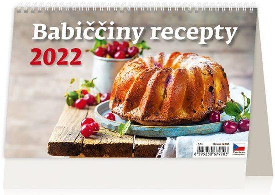 Babiččiny recepty 2022 - stolní kalendář