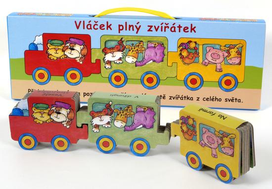 Vláček plný zvířátek - 978-80-7451-158-5