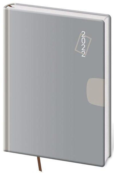 Denní diář A5 2022 Vario Grey