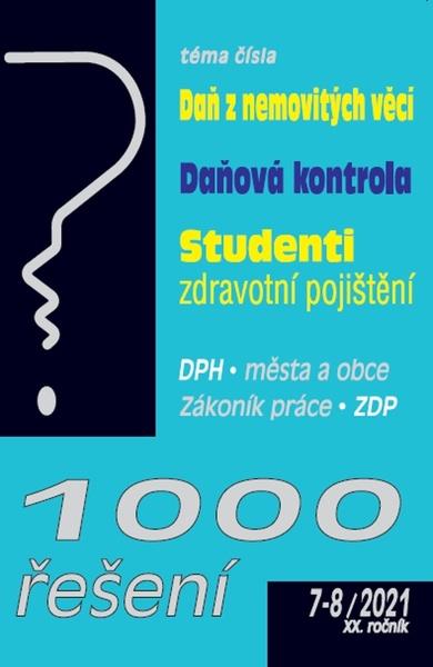 1000 řešení   7-8/2021