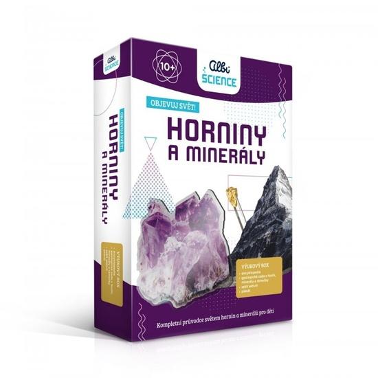 Levně Albi Objevuj svět Horniny a minerály