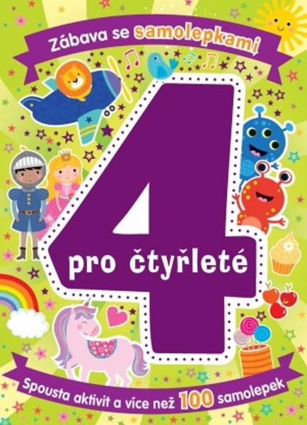 Levně Zábava se samolepkami pro čtyřleté