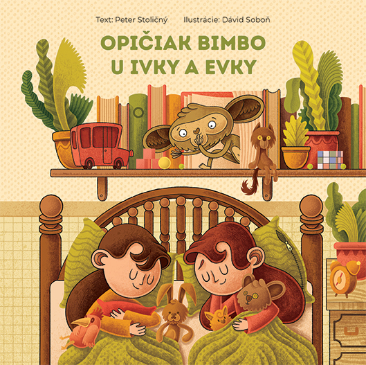 Levně Opičiak Bimbo u Ivky a Evky