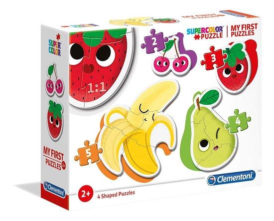 CLEMENTONI Moje první puzzle Ovoce 4v1 (2,3,4,5 dílků) - 20815