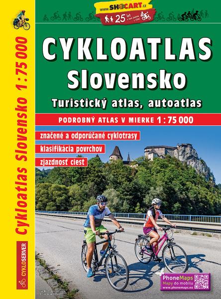 Cykloatlas Slovensko 1:75 000 - 978-80-7224-781-3