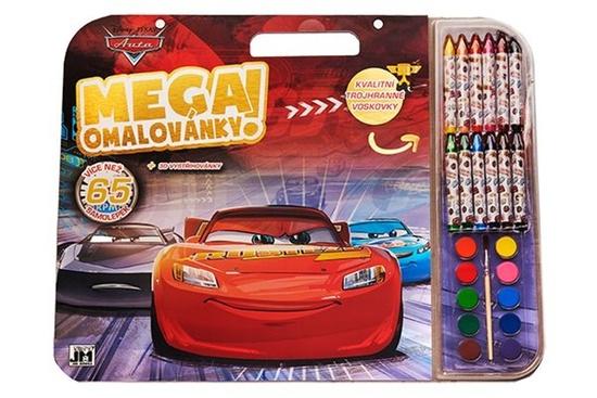 Mega omalovánkový set Auta