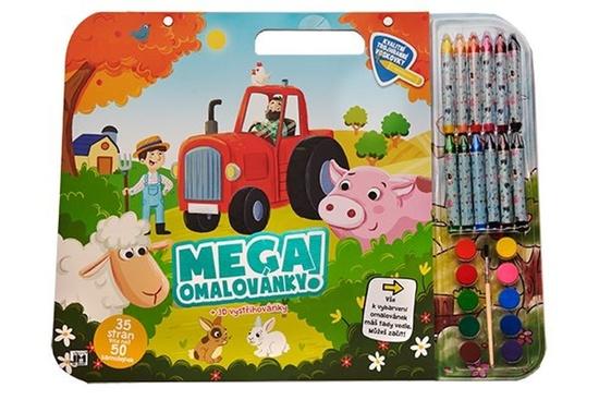 Mega omalovánkový set Farma