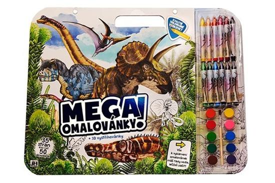 Mega omalovánkový set Dino