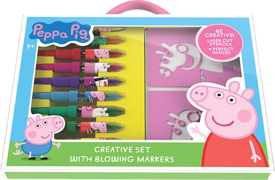 JIRI MODELS Kreativní set s fixy Peppa Pig