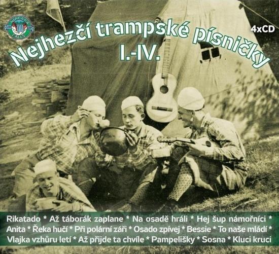Levně Nejhezčí trampské písničky I.-IV.