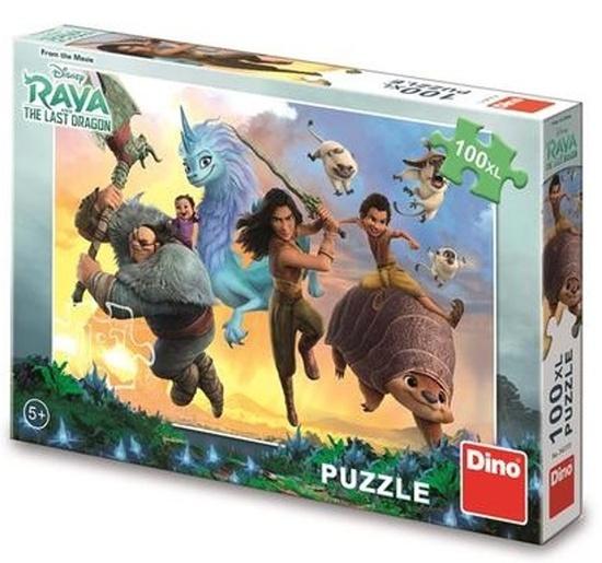 DINO Puzzle Raya XL 100 dílků - 343511DIN