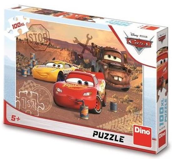 DINO Puzzle Cars Piknik XL 100 dílků - 343528DIN
