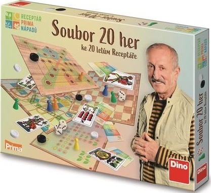 Levně RECEPTÁŘ PRIMA NÁPADŮ – SOUBOR HER Rodinná hra