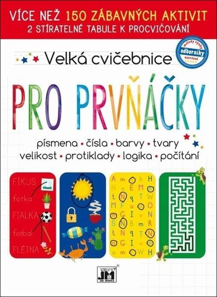 JIRI MODELS Velká cvičebnice pro prvňáčky - 2855-8