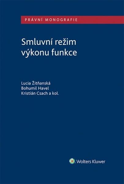 Smluvní režim výkonu funkce - 978-80-7552-654-0