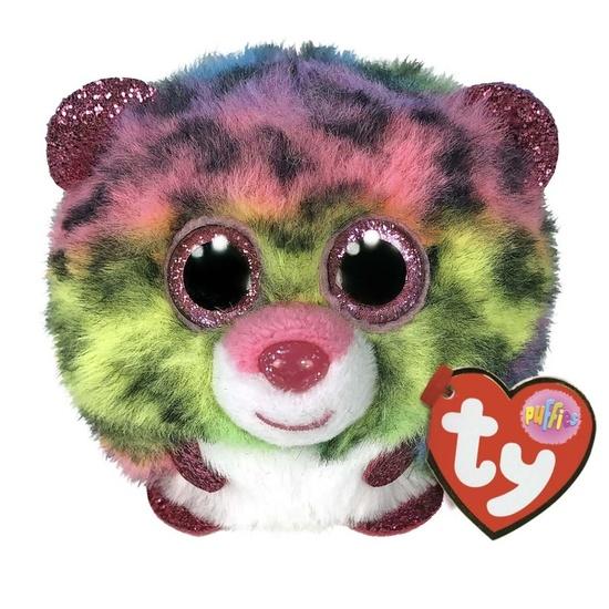 Ty Puffies Dotty duhový leopard 8 cm