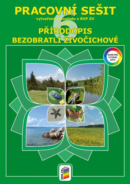 Přírodopis 6 Bezobratlí živočichové Pracovní sešit - 978-80-7600-261-6
