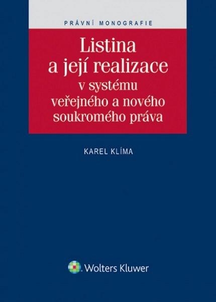 Listina a její realizace - 978-80-7478-647-1