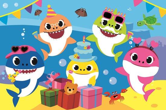 TREFL Puzzle Baby Shark: Oslava MAXI 24 dílků - 14337