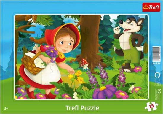 TREFL Puzzle Červená Karkulka 15 dílků - 31321