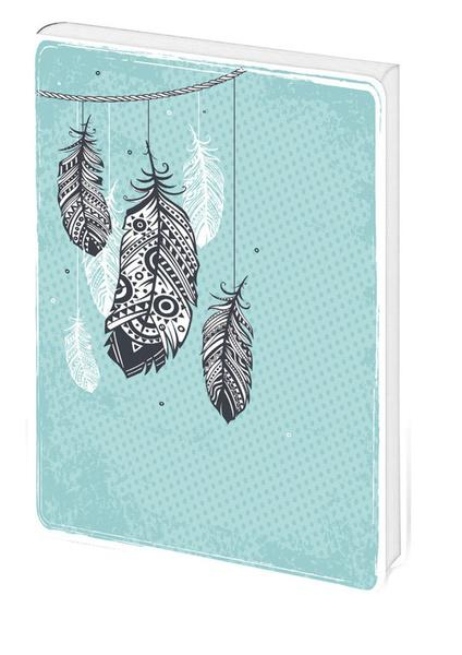 Stil Zápisník Feathers D6