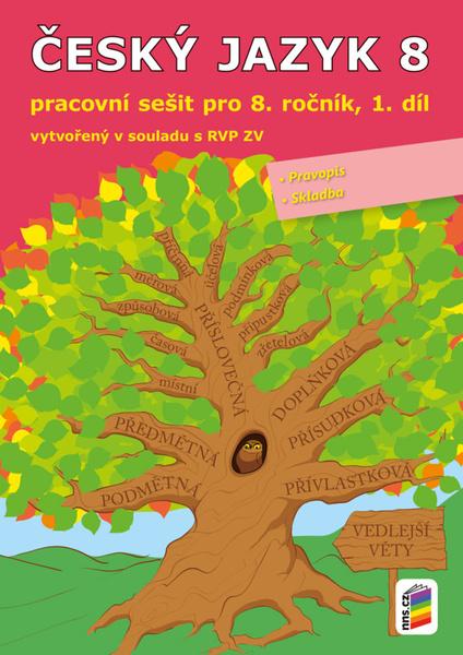 Český jazyk 8 1. díl Pracovní sešit - 978-80-7600-273-9