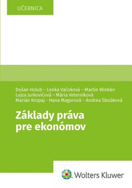 Levně Základy práva pre ekonómov
