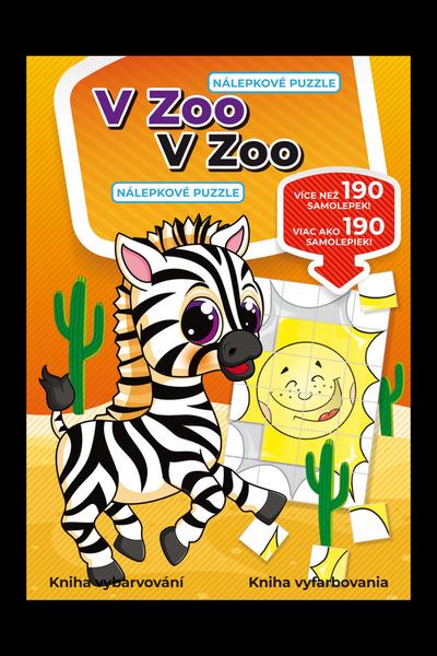 Svojtka V lese Nálepkové puzzle - 978-80-256-3100-3