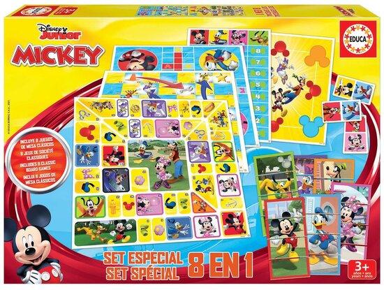 EDUCA Soubor her Mickey a přátelé 8v1 - 19100