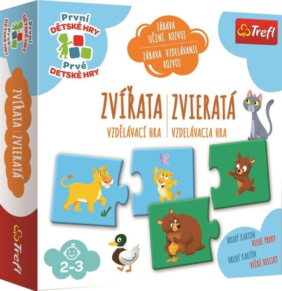 TREFL První dětské hry: Zvířata - 02085