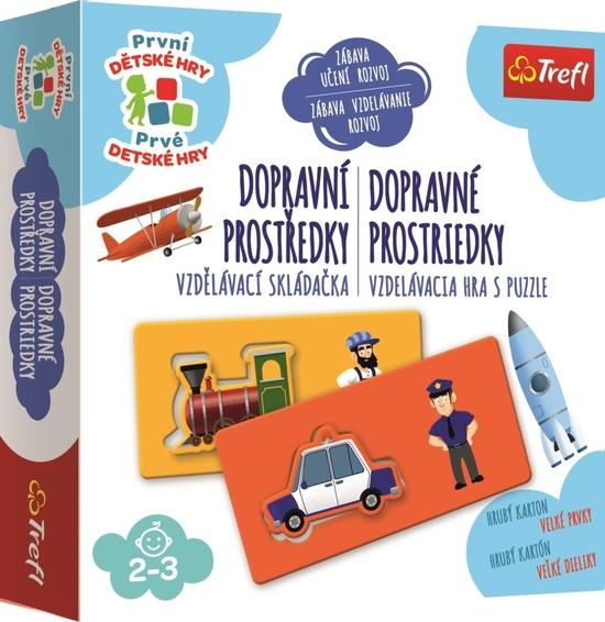 TREFL První dětské hry: Dopravní prostředky - 02089