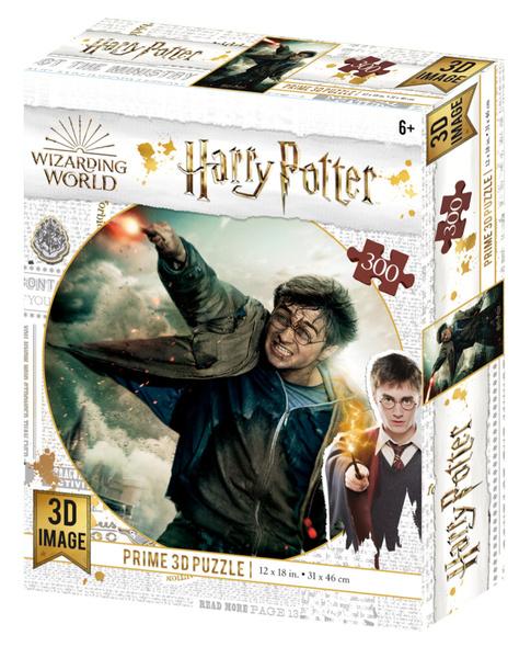 PRIME 3D Puzzle Harry Potter: Harry 3D 300 dílků - 33006