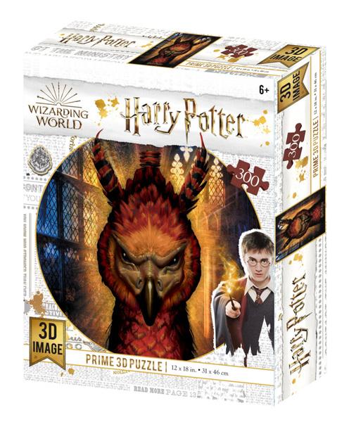 Levně PRIME 3D Puzzle Harry Potter: Fawkes 3D 300 dílků