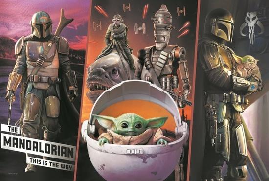 TREFL Puzzle The Mandalorian: Tajemný Baby Yoda 300 dílků - 23002