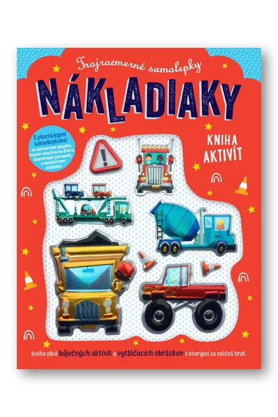 Trojrozmerné samolepky Nákladiaky - 978-80-567-0778-4