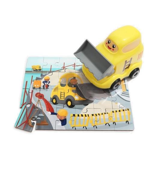 Levně TOP BRIGHT s hračkou Buldozer 24 dílků