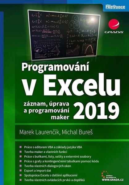 Programování v Excelu 2019 - 978-80-271-3145-7