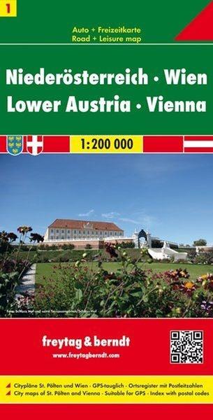 Automapa Dolní Rakousko Vídeň 1:200 000 - 3850843416