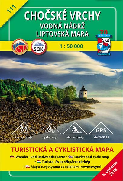 Chočské vrchy Vodná nádrž Liptovská Mara 1:50 000 - 6003322454