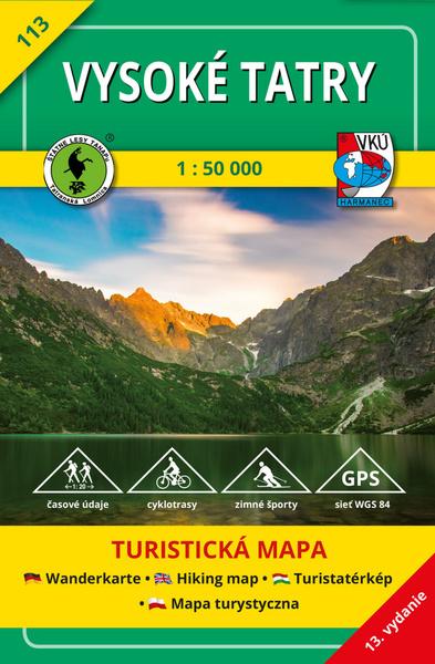 Vysoké Tatry 1 : 50 000