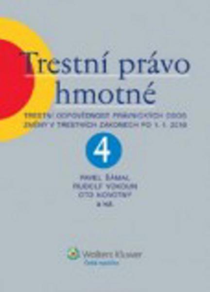 Trestní právo hmotné, 4. díl - 9788073579609