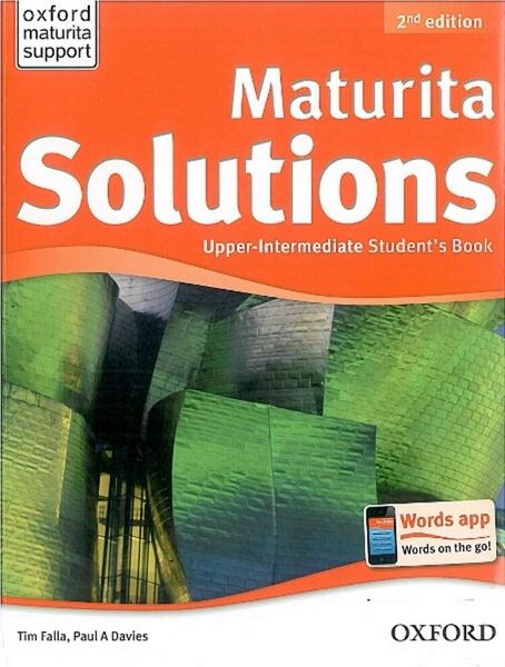 Levně Maturita Solutions Upper-intermediate Student's Book Czech Edition