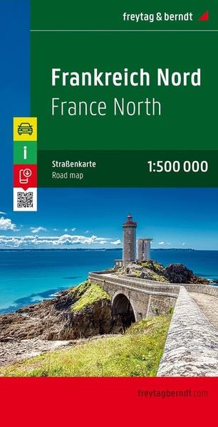 Automapa Francie sever 1:500 000
