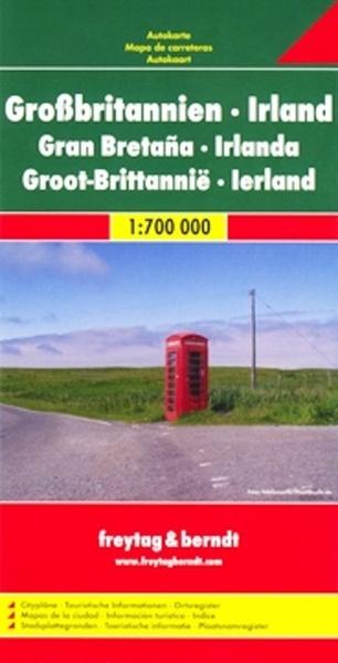 Velká Británie Irsko 1:700 000