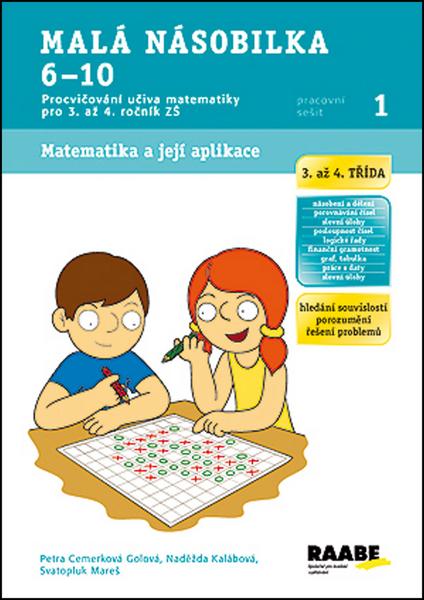 Malá násobilka 6-10 Pracovní sešit 1 - 9788074961458